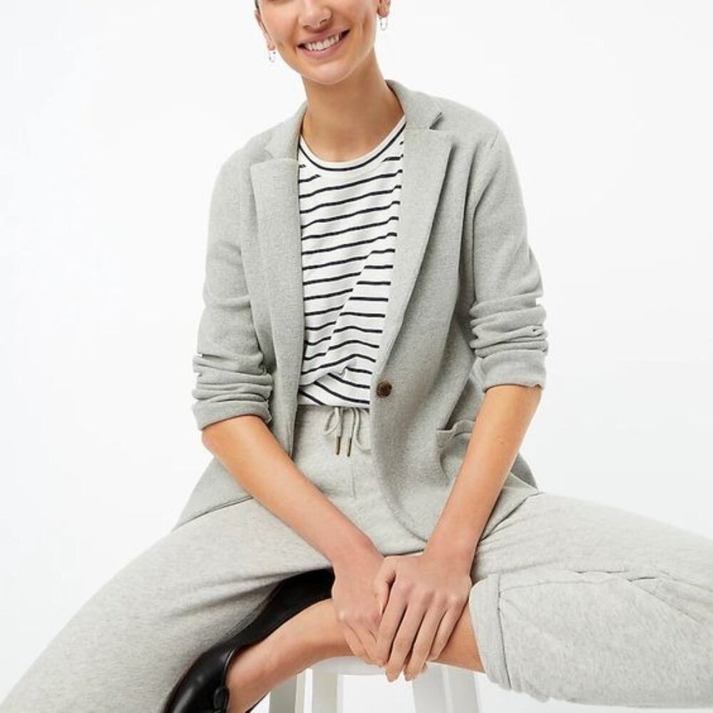 J. Crew Schoolboy sweater blazer (medium)